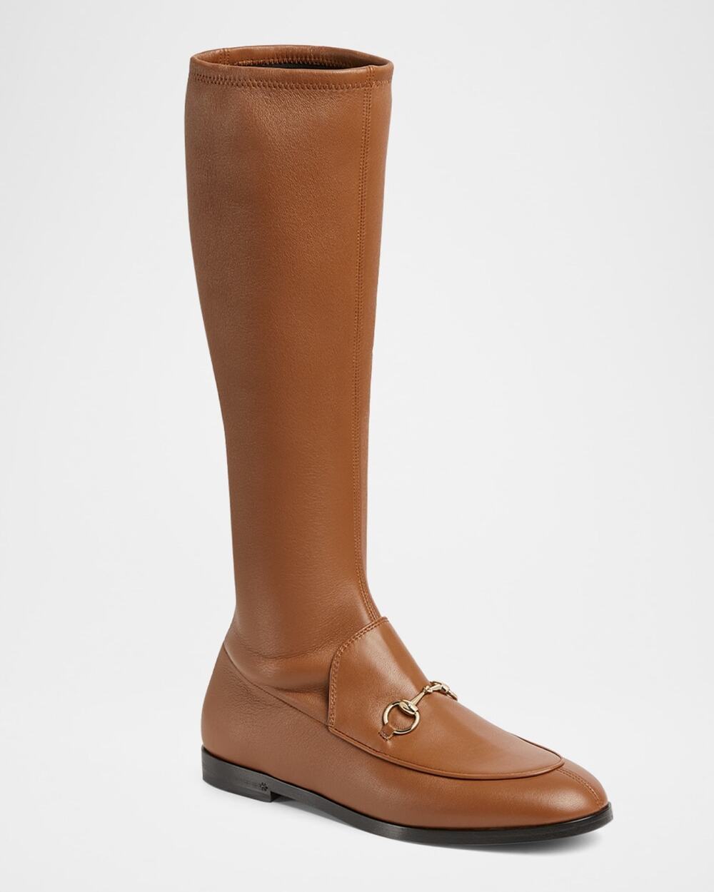 Gucci Jordaan Nappa Knee-High Boots BNIB
COLOR: Sundial Size 37